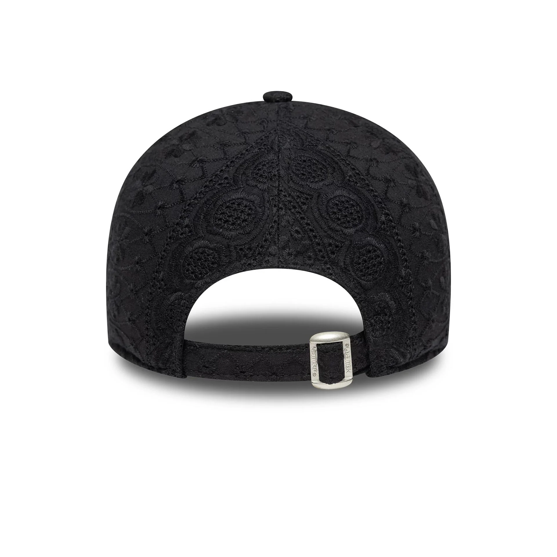 New York Yankees Womens MLB Broderie Black 9TWENTY Adjustable Cap - Image 3